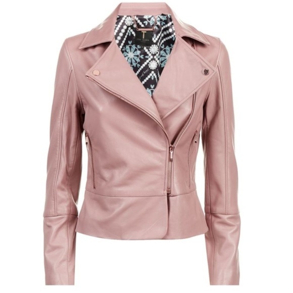 Ted Baker London Jackets & Blazers - Ted Baker Leather Lizia Biker Jacket